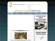 Tablet Screenshot of ga-foundation.org